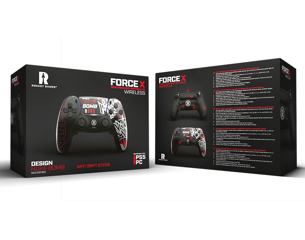 Rocket Force X Nuke Bomb Edizione Rossa